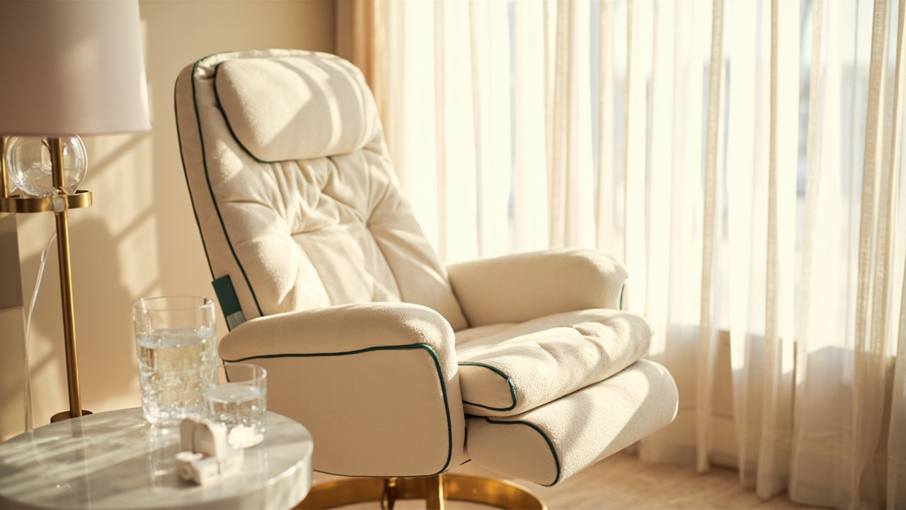 Private IV infusion room at Touch of Vitality